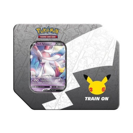 Pokemon Sword & Shield: Celebrations Dark Sylveon V Big Tin rinkinys (anglų k.)